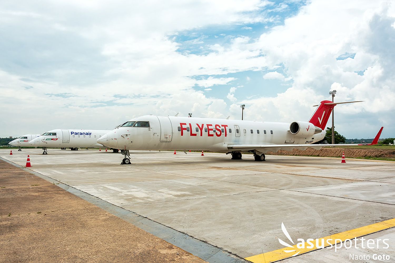 Paranair incorporó un nuevo CRJ-200 ex Flyest