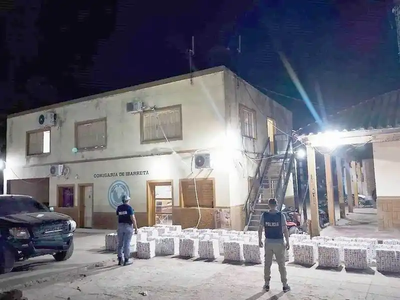 Secuestraron un cargamento de cigarrillos
valuado en más de 47 millones de pesos