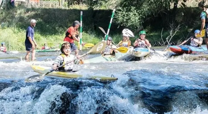 Numerosos podios en el inicio del circuito bonaerense de canotaje