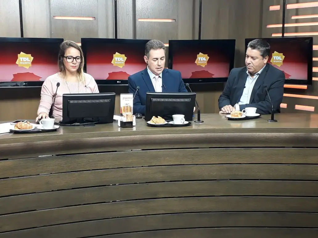 Atilio Della Maggiora, en el desayuno de "Tandil Despierta"