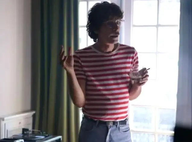 Andy Chango es Charly García en El amor después del amor, la serie sobre la vida de Fito Páez que lanzó Netflix.