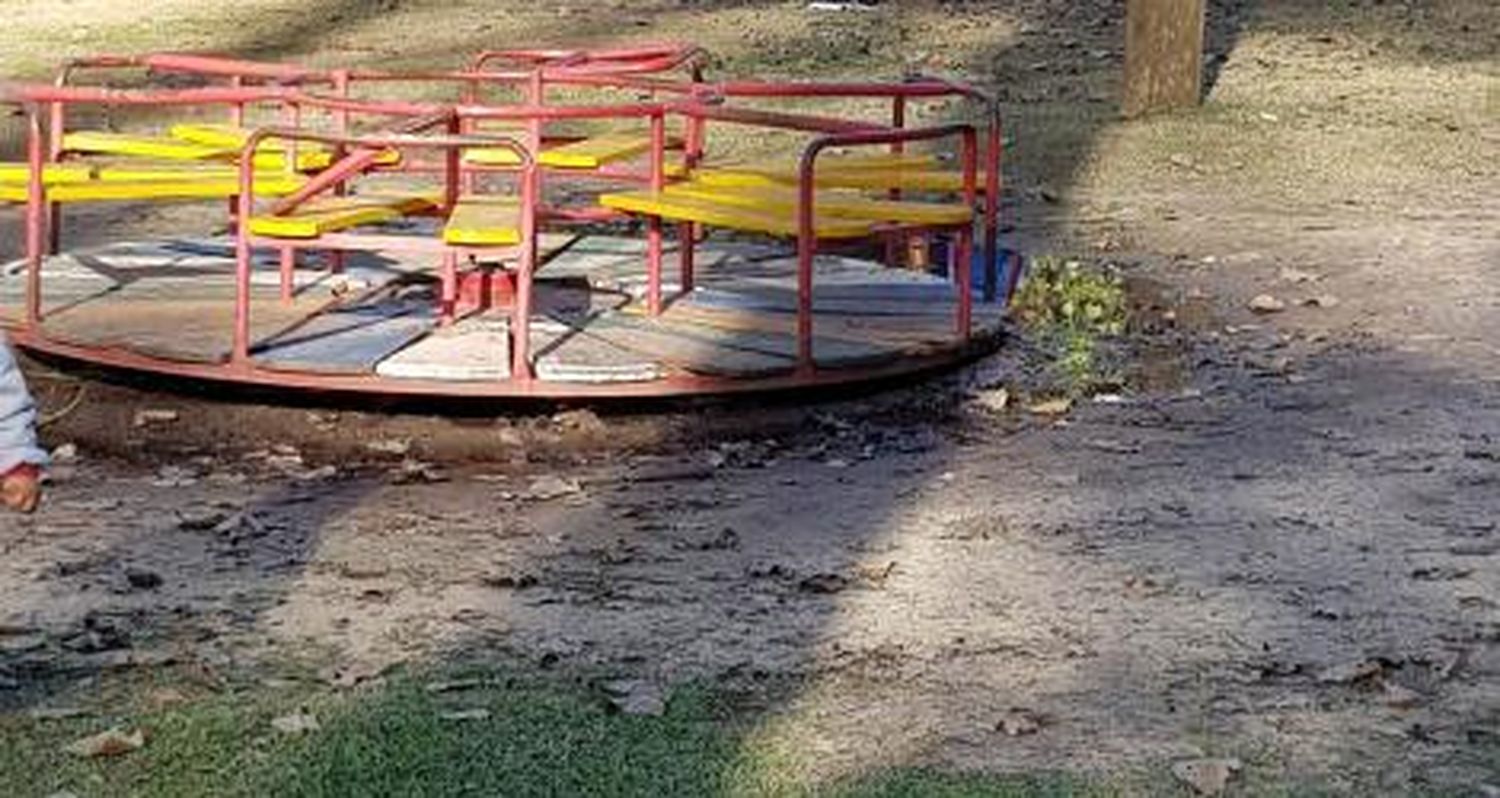 Arena para los juegos del Paseo Público