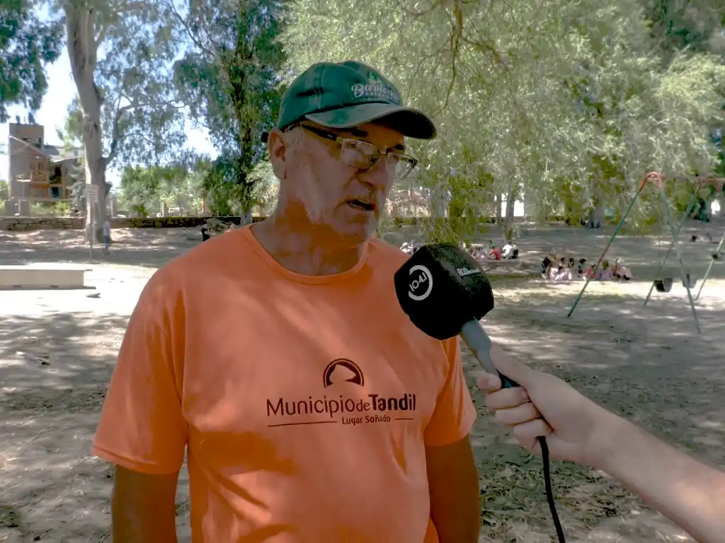 "Beto" Ferragine, coordinador de la Colonia Municipal.