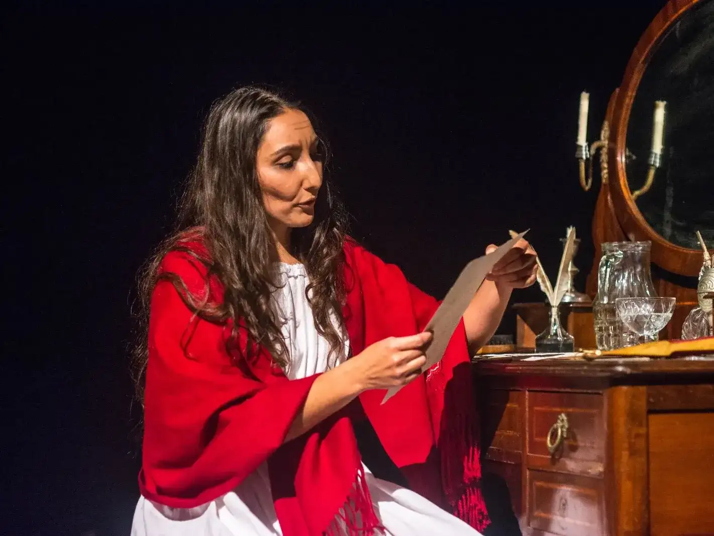 La obra, escrita por Cristina Escofet, tiene como protagonista a Alexandra Cea. Foto: Gentileza
