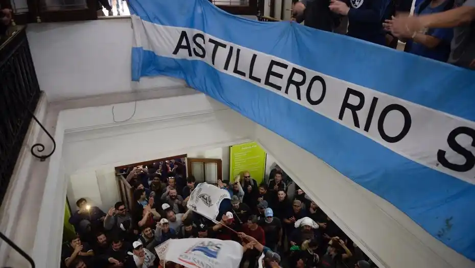 Toma del Ministerio de Economía: Dos sindicalistas a indagatoria por la protesta de Astillero Río Santiago
