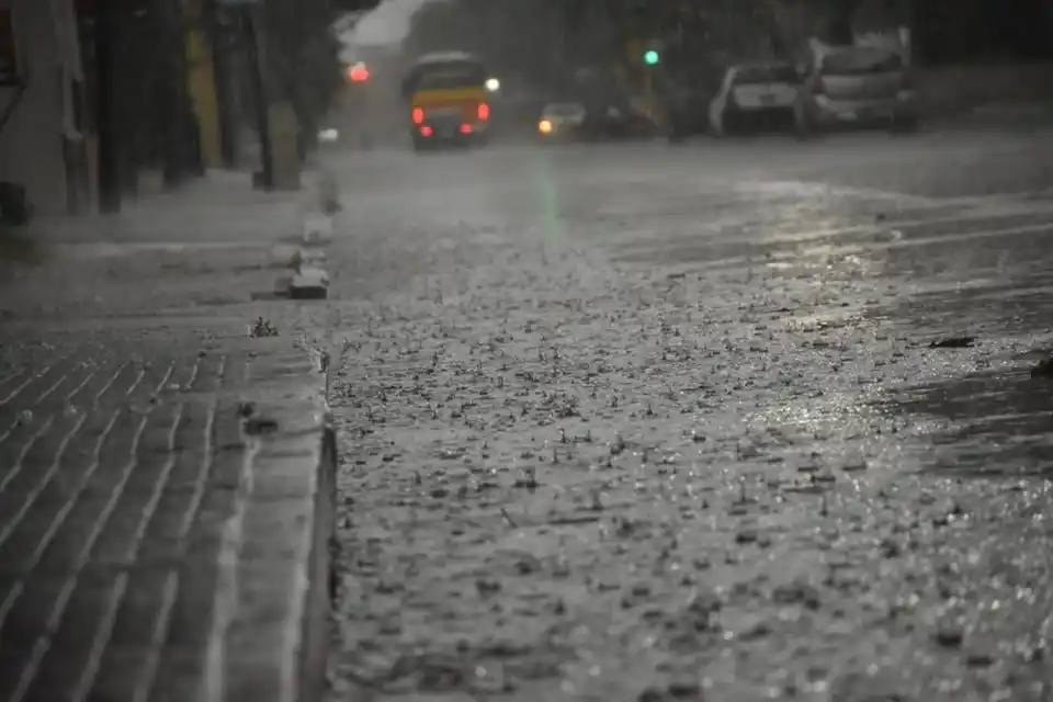 Informe sobre la lluvia caída en la ciudad