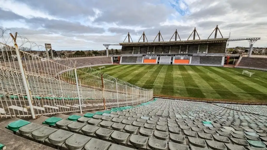 El estadio marplatense.