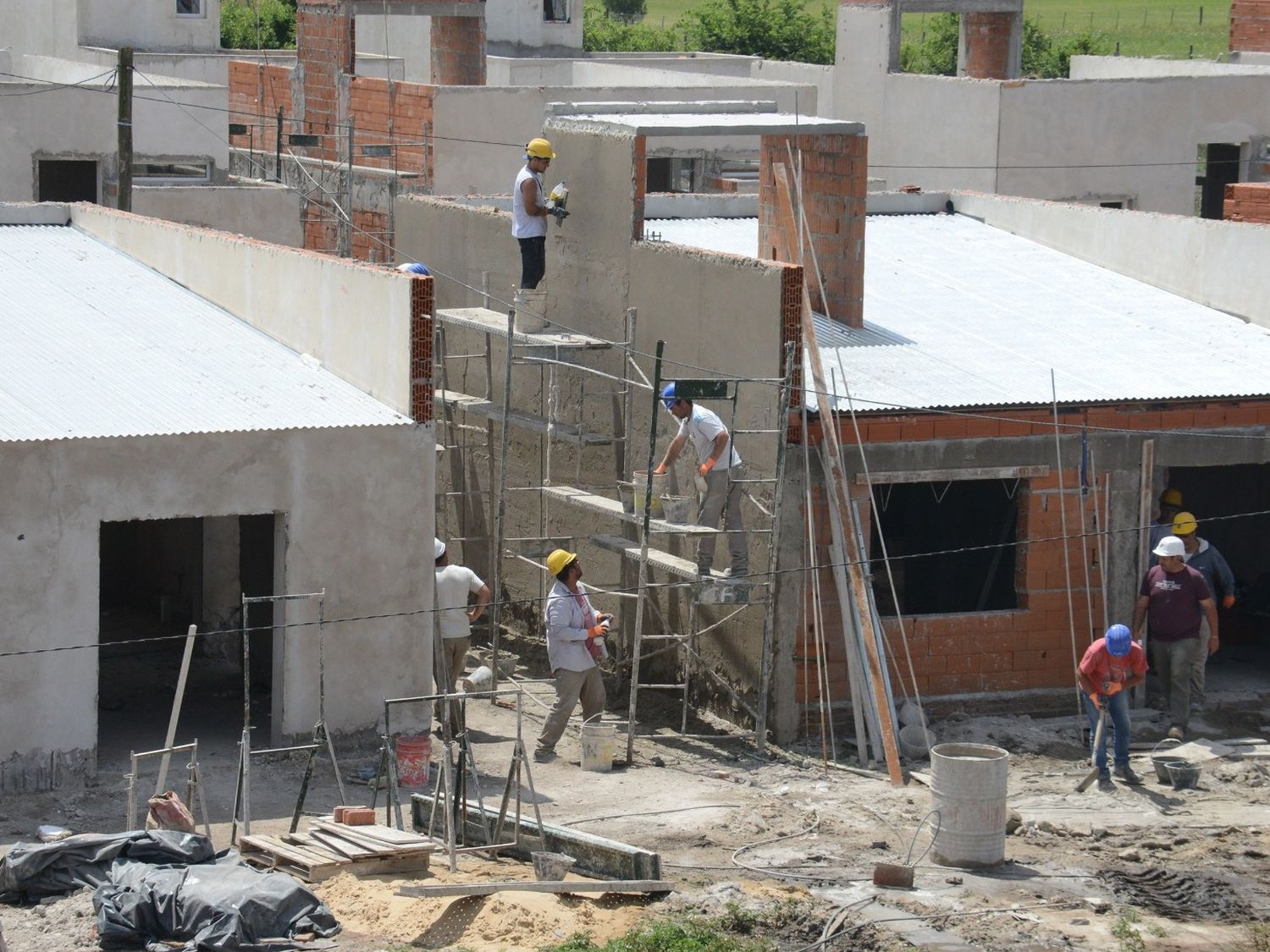 La obra avanza buen ritmo, según la Cooperativa Falucho.