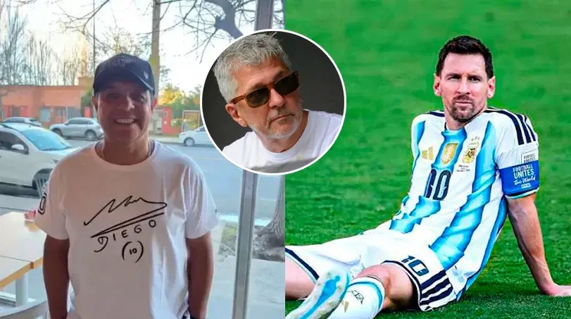 El mensaje de Lalo, el hermano de Diego Maradona, en Ecos Diarios para despedir a Jorge Messi