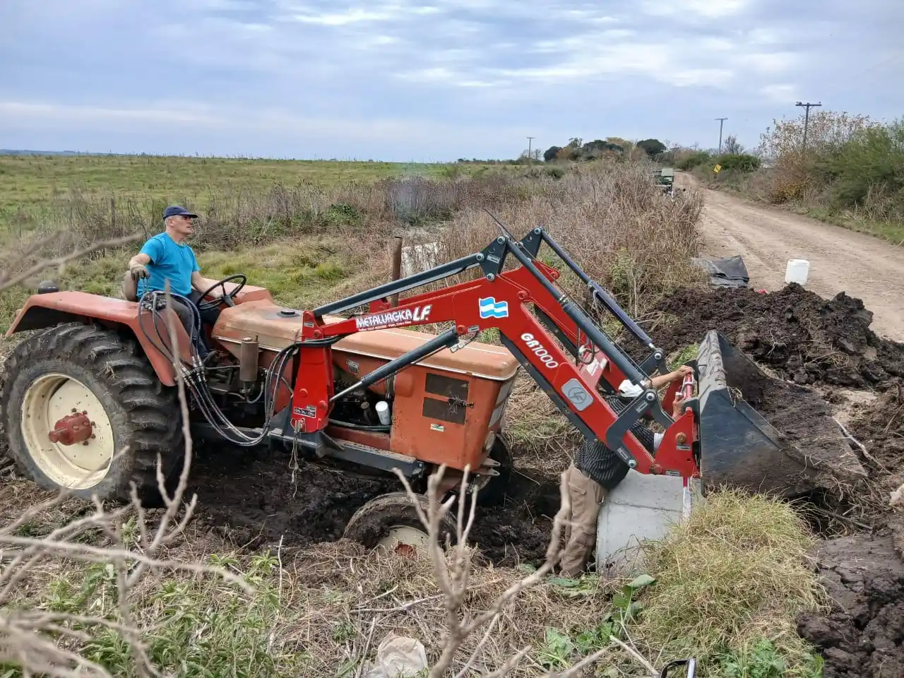 Estación Lazo: Avanzan las obras de bacheo y reparación de alcantarillas