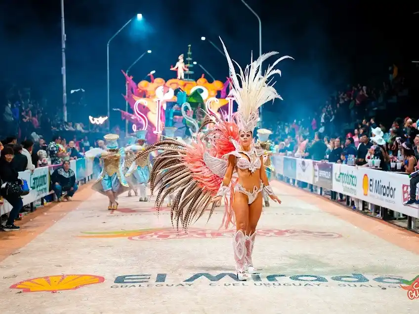 Con la visita del Gobernador Frigerio, se vive la segunda noche de "el corso más divertido"
