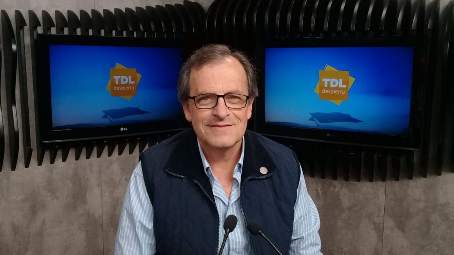 Hector "Tati" Fernandez en el desayuno de Tandil Despierta