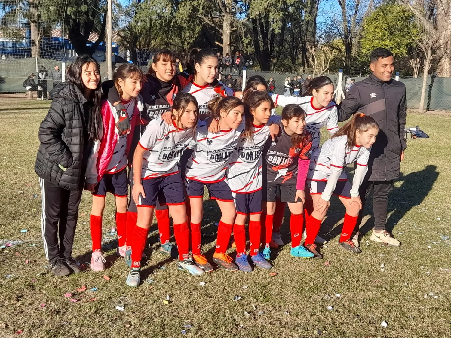 Se jugaron las finales del torneo apertura de fútbol infantil.