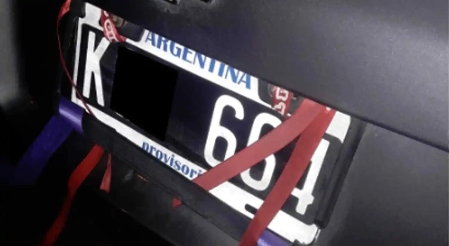 Es delito alterar la apariencia de la chapa patente de un vehículo