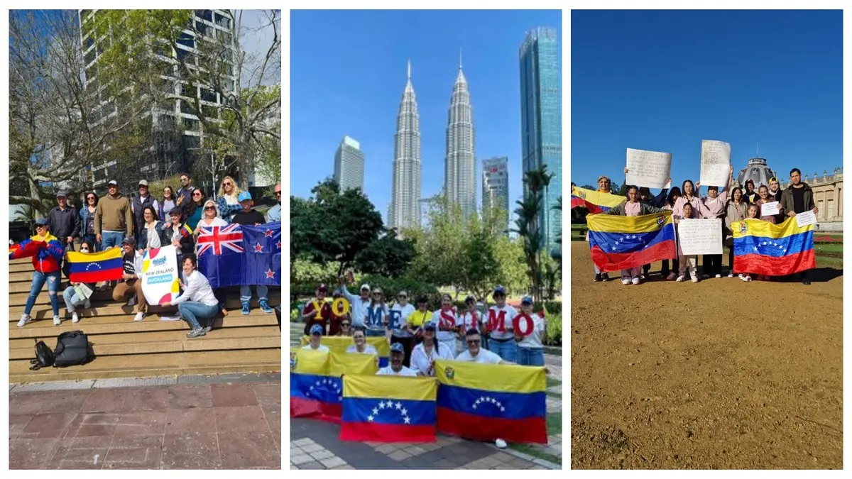 Así se desarrolla en el mundo la jornada «por una Venezuela libre»: a dos meses del 28 de julio (+Fotos y videos)