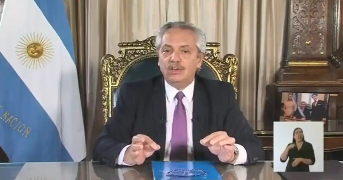 Coronavirus: ¿Qué dijo Alberto Fernández en cadena  nacional?