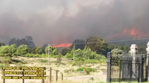 Incendio en Sierra de la Ventana: Aseguran que en una semana reabrirán el Parque Tornquist