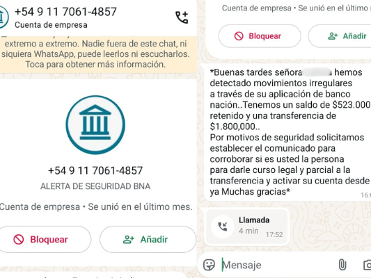 Estafa BNA
