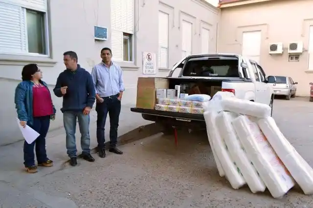 Se entregaron insumos de evento solidario al Hospital San Antonio