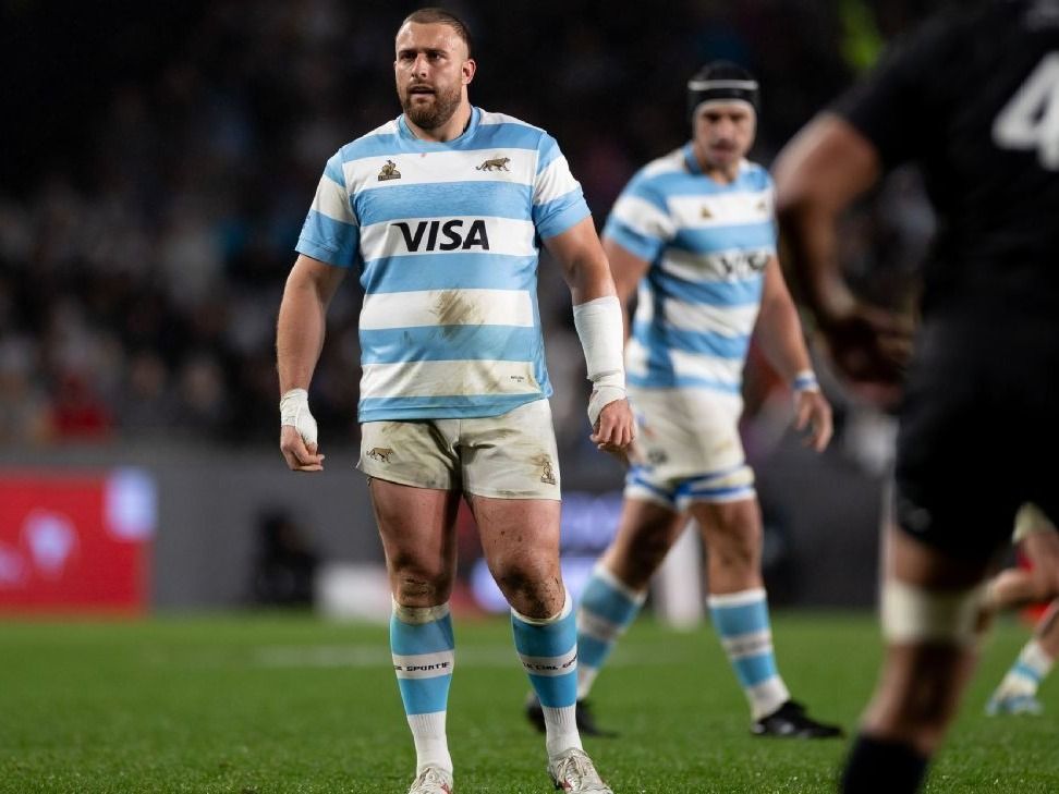 El rafaelino Mayco Vivas, pilar de Los Pumas, convocado a la concentración en Londres. Getty Images
