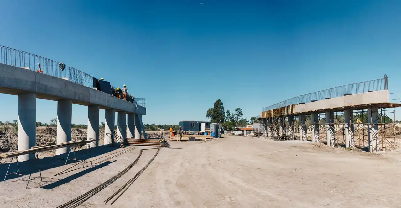 La obra de la nueva Circunvalación avanza en tiempo y forma