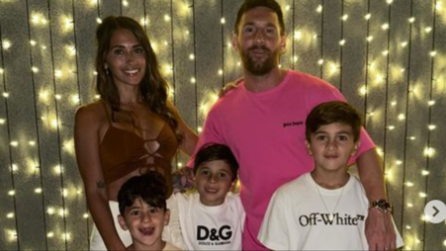 Antonela Roccuzzo compartió emotivas imágenes en sus redes sociales luego del triunfo de Argentina