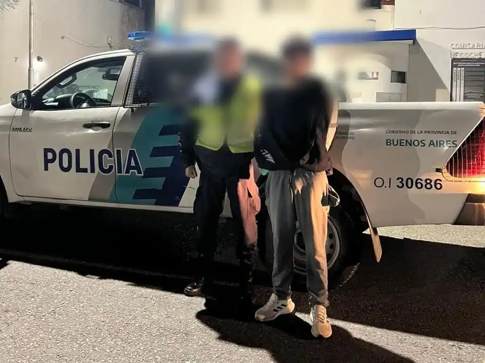 Uno de los aprehendidos