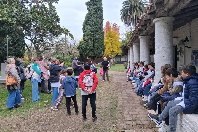 Escuelas rurales participaron de los servicios educativos del Museo Pampeano