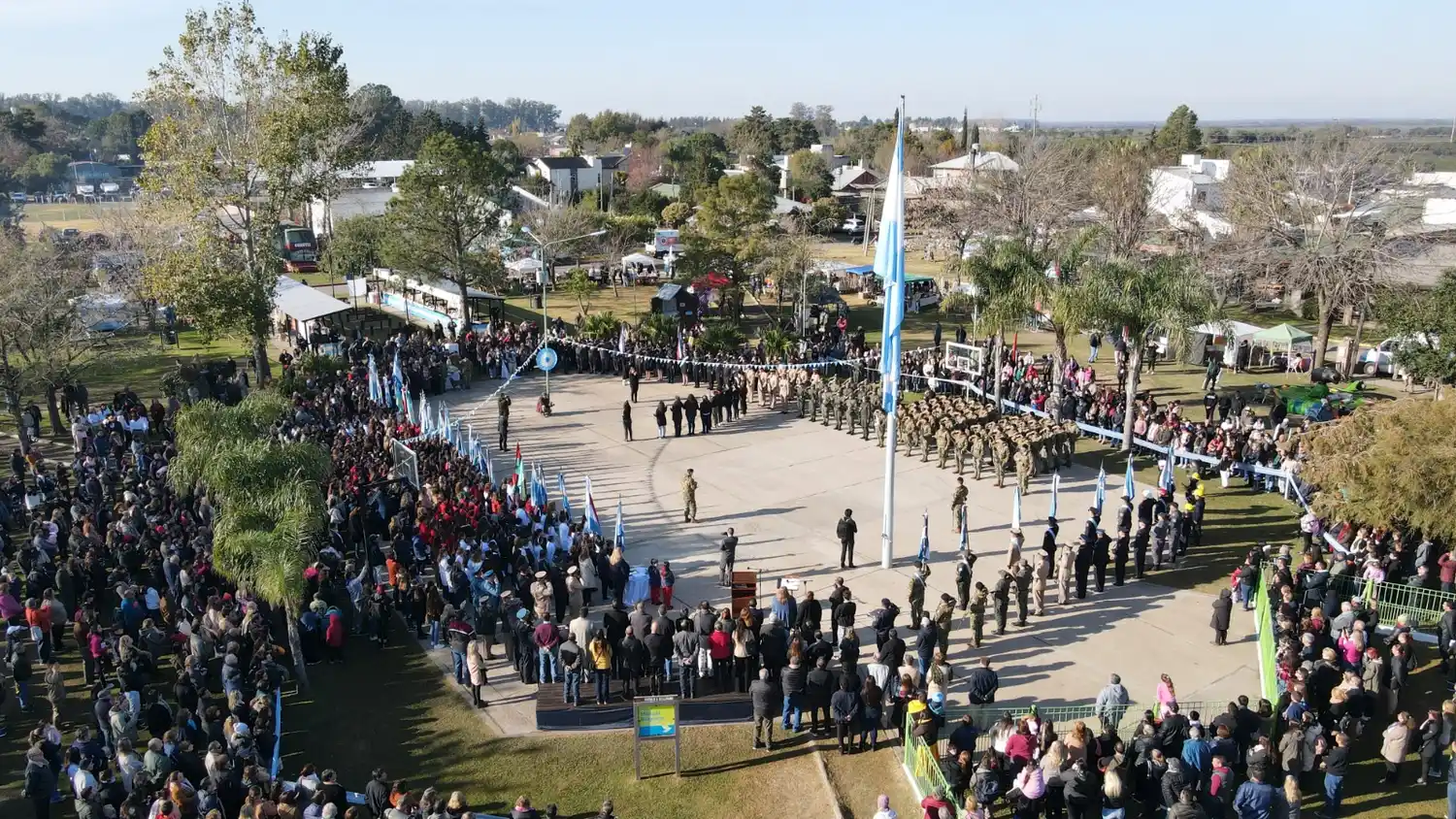 Frigerio estará en Pueblo Belgrano en el Día de la Bandera