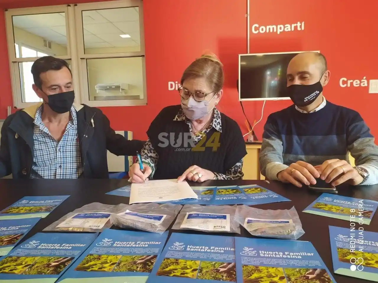 Llegaron las semillas de Huerta Familiar Santafesina