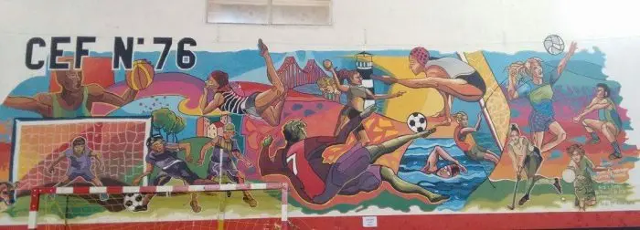 Otra de las propuestas de la Escuela “Orillas del Quequén