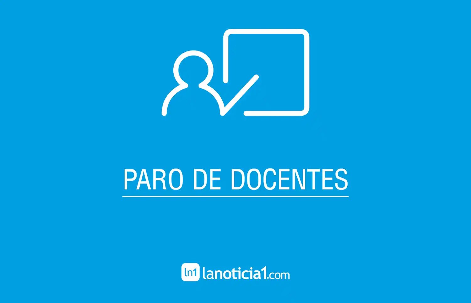 Sigue el conflicto: Docentes anunciaron un paro nacional de cuatro días