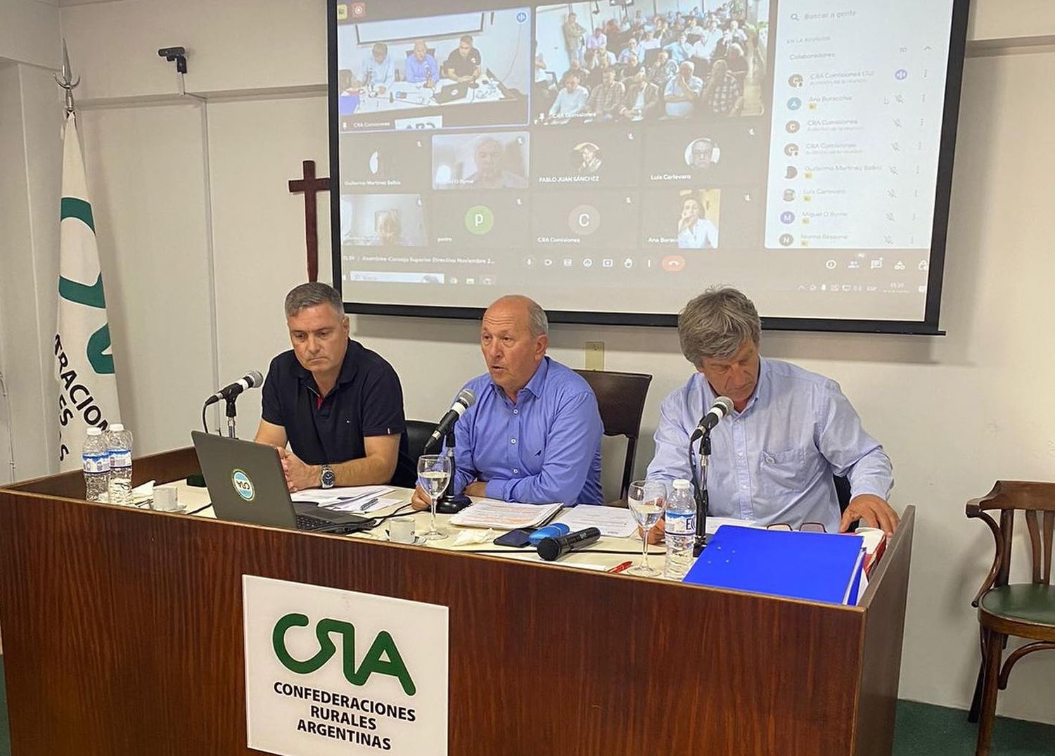 Acto de presentación de la nueva Mesa Ejecutiva de CRA. Crédito: CRA