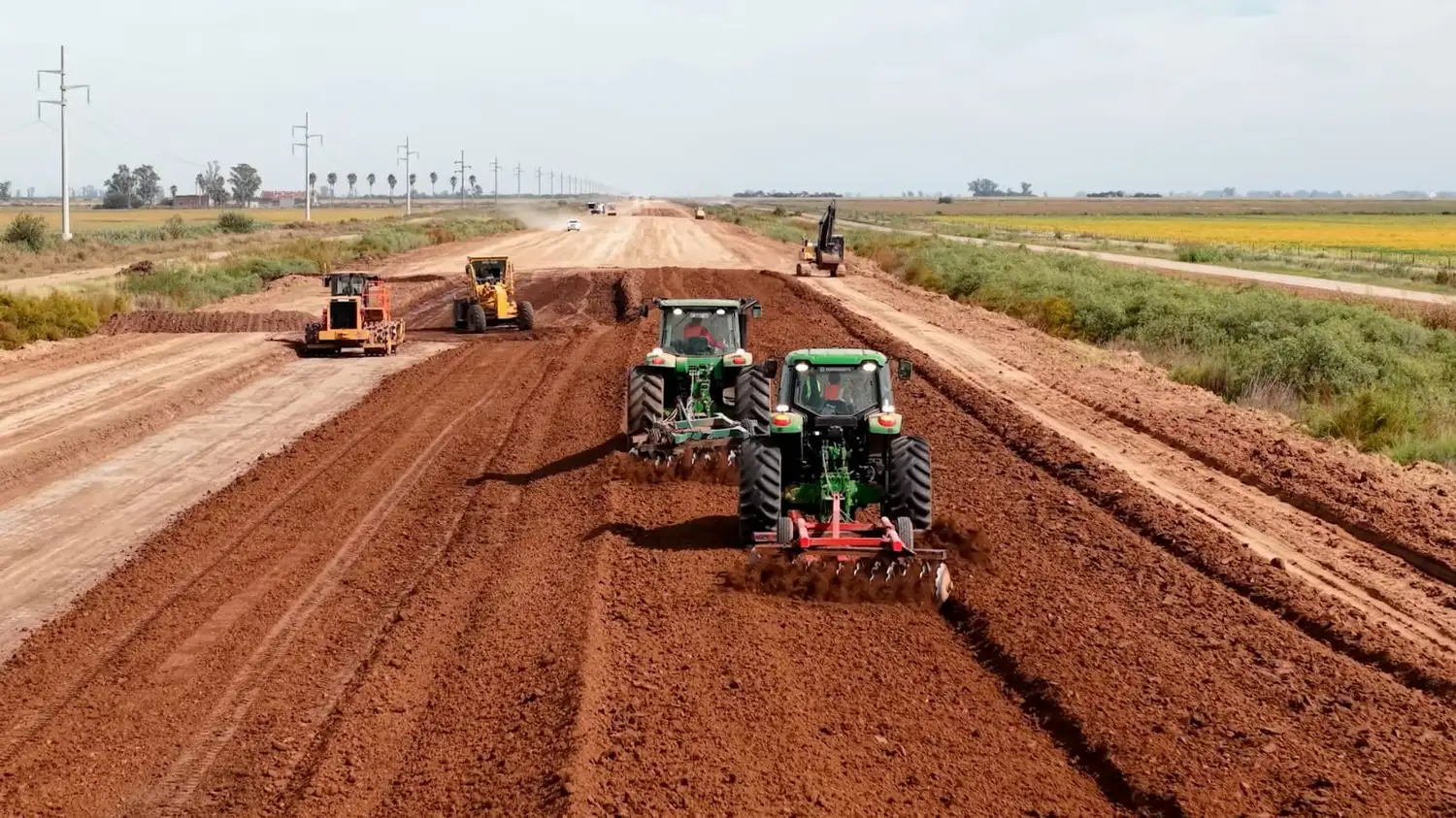 La Autopista 19 avanza con obras en distintos frentes entre Córdoba y San Francisco.