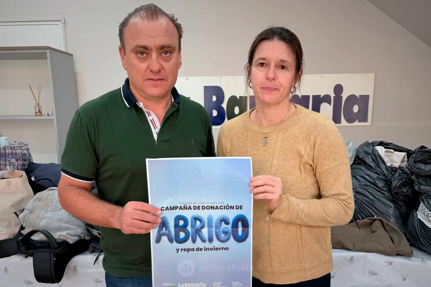 La Bancaria Rafaela impulsa una campaña solidaria para recolectar abrigo y ropa de invierno