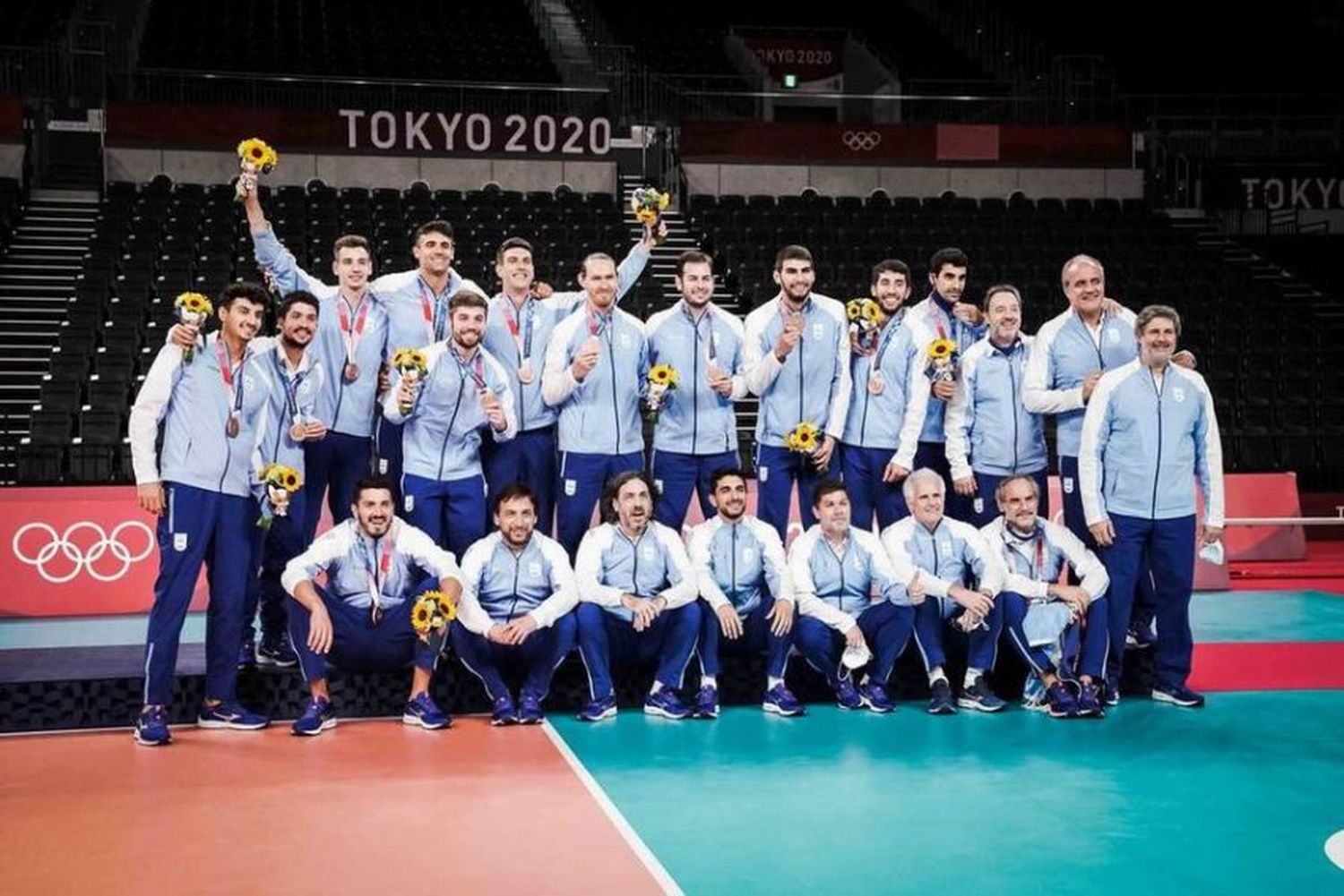 La Selección de bronce de Palacios ya está en la Argentina