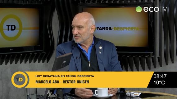 Marcelo Aba, rector de la UNICEN: "El riesgo es que nos quieran secar, ya que no nos pueden talar"