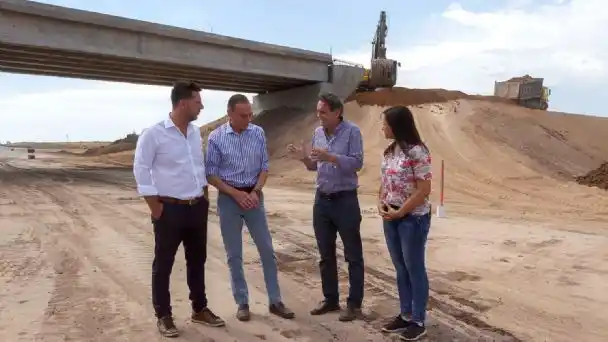 Autopista Pilar Pergamino: Katopodis estimó la finalización para el primer trimestre de 2023