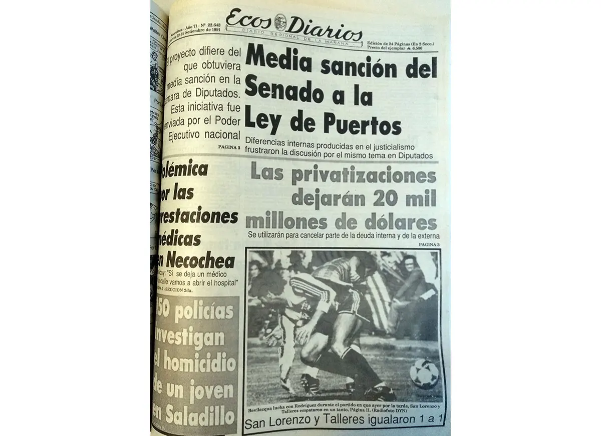 Viernes 20 de Septiembre de 1991