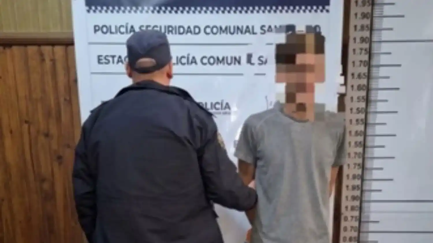Sobre el joven detenido pesaba un pedido de captura por una causa de "Hurto".