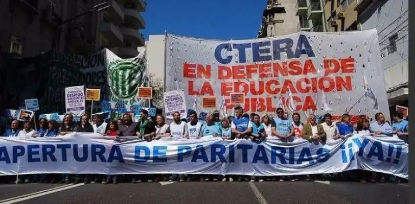 Agmer, Sadop y Amet comienzan hoy el paro docente de 72 horas