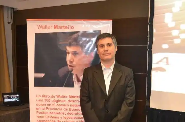Para Martello, "Scioli es el artífice del saqueo más escandaloso en la Provincia"