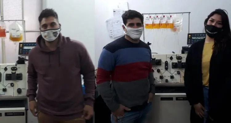 Tres sampedrinos donaron plasma: Cómo pueden hacerlo las personas recuperadas de coronavirus