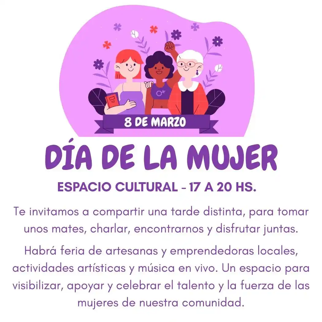 Jornada. En homenaje a las mujeres en San Cayetano