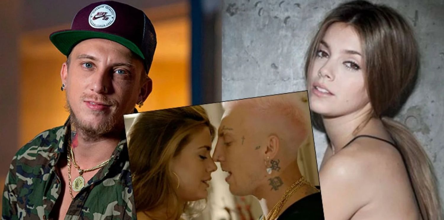 El candente adelanto del video que grabaron el Polaco y Natalie Pérez