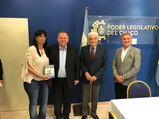 Rogel participó de los homenajes a Hipólito Solari Yrigoyen
