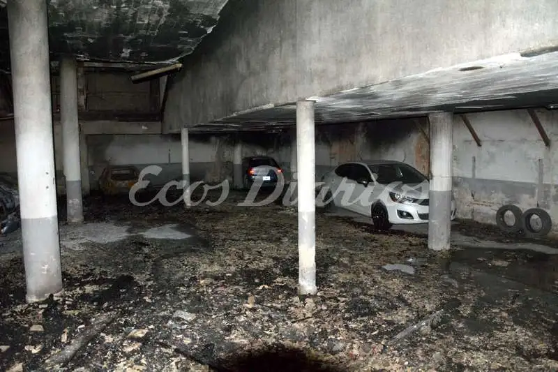 INCENDIO EN GALERIA CENTRAL - 4