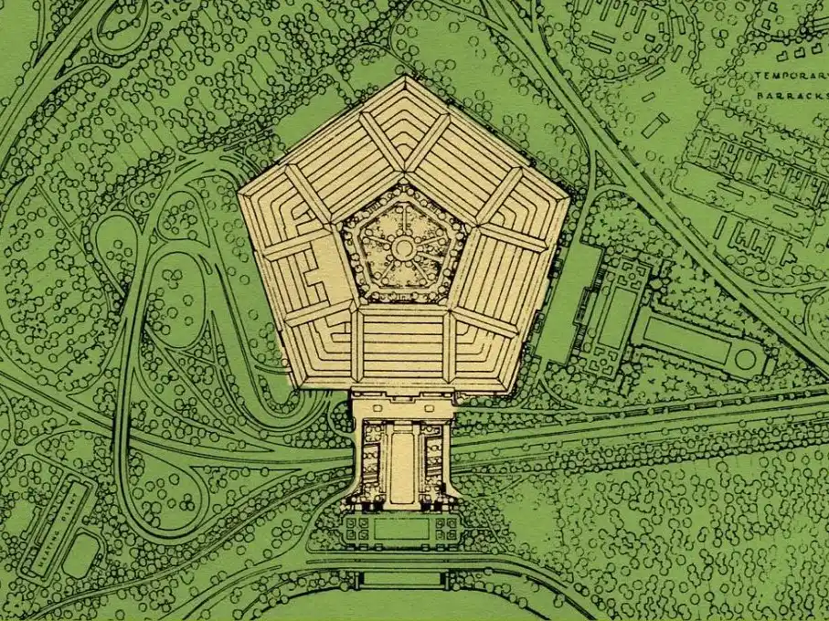 Caja de pizza junto al Pentágono, donde los pedidos se dispararon minutos antes de que comenzaran los bombardeos israelíes sobre Teherán.
