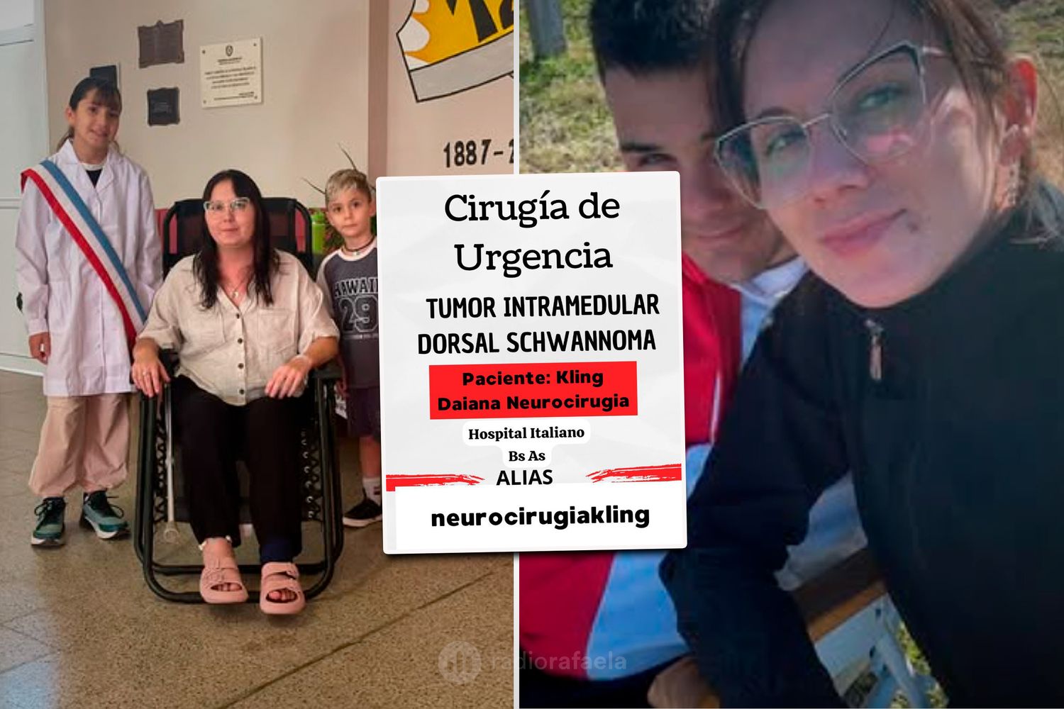 “Me podría haber muerto en mi casa”: una vecina de la región lucha contra un tumor y necesita $40.000.000 para operarse