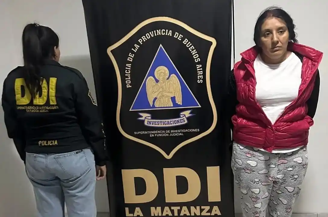 La detención de la mujer se realizó esta madrugada en Ciudad de Buenos Aires.